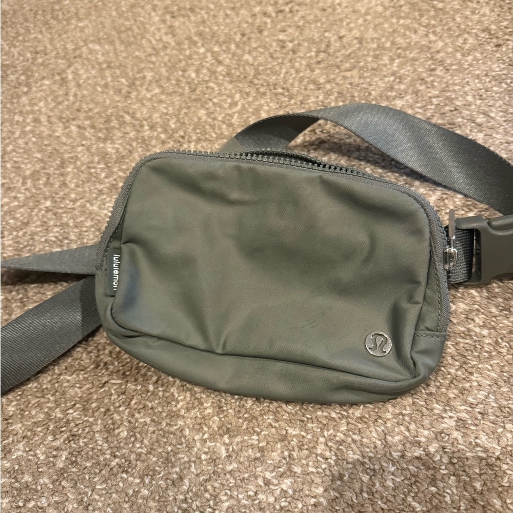 lululemon athletica army green Crossbody Bag